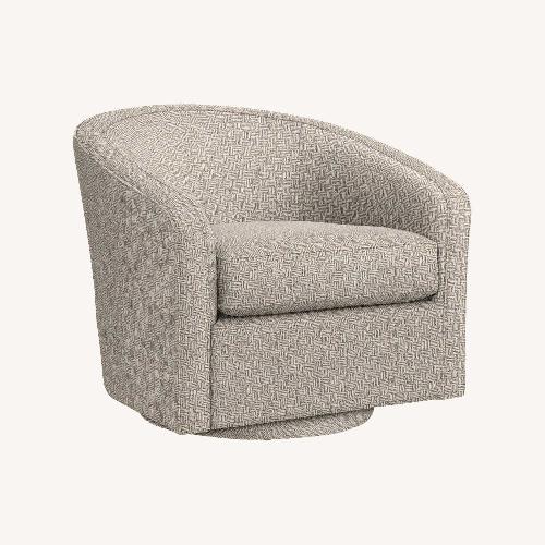 Used Room & Board Light Gray Fabric Armchair for sale on AptDeco