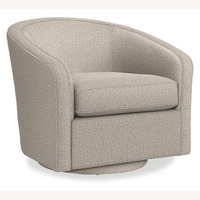 Room & Board Light Gray Fabric Armchair