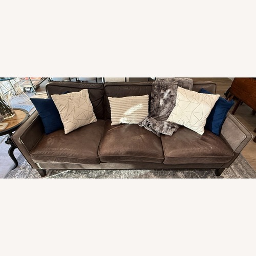 Used Leather Sofa  for sale on AptDeco