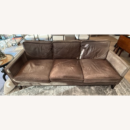 Used Leather Sofa  for sale on AptDeco