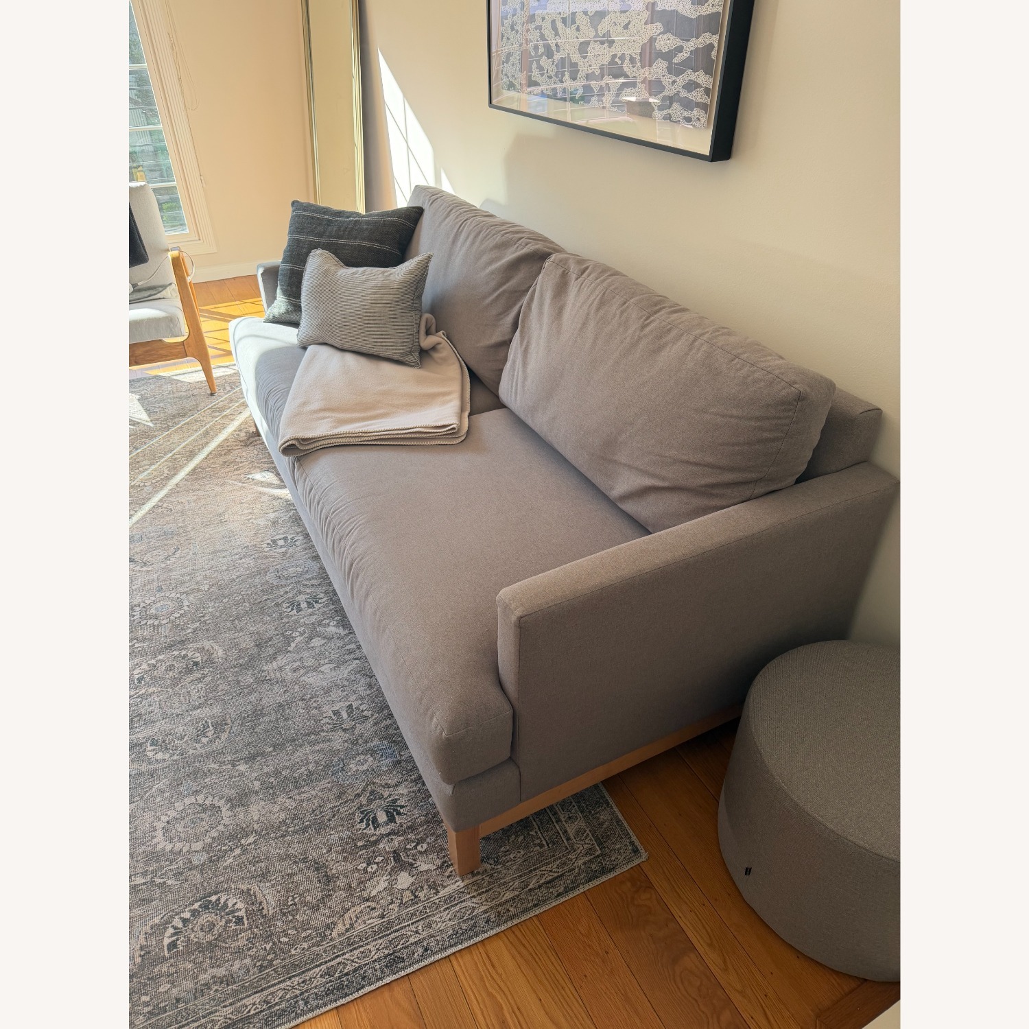 Clad Home Gray 2 Seater Sofa (Catalina) - image-1