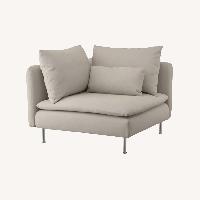 IKEA Light Gray Corner Sofa Piece