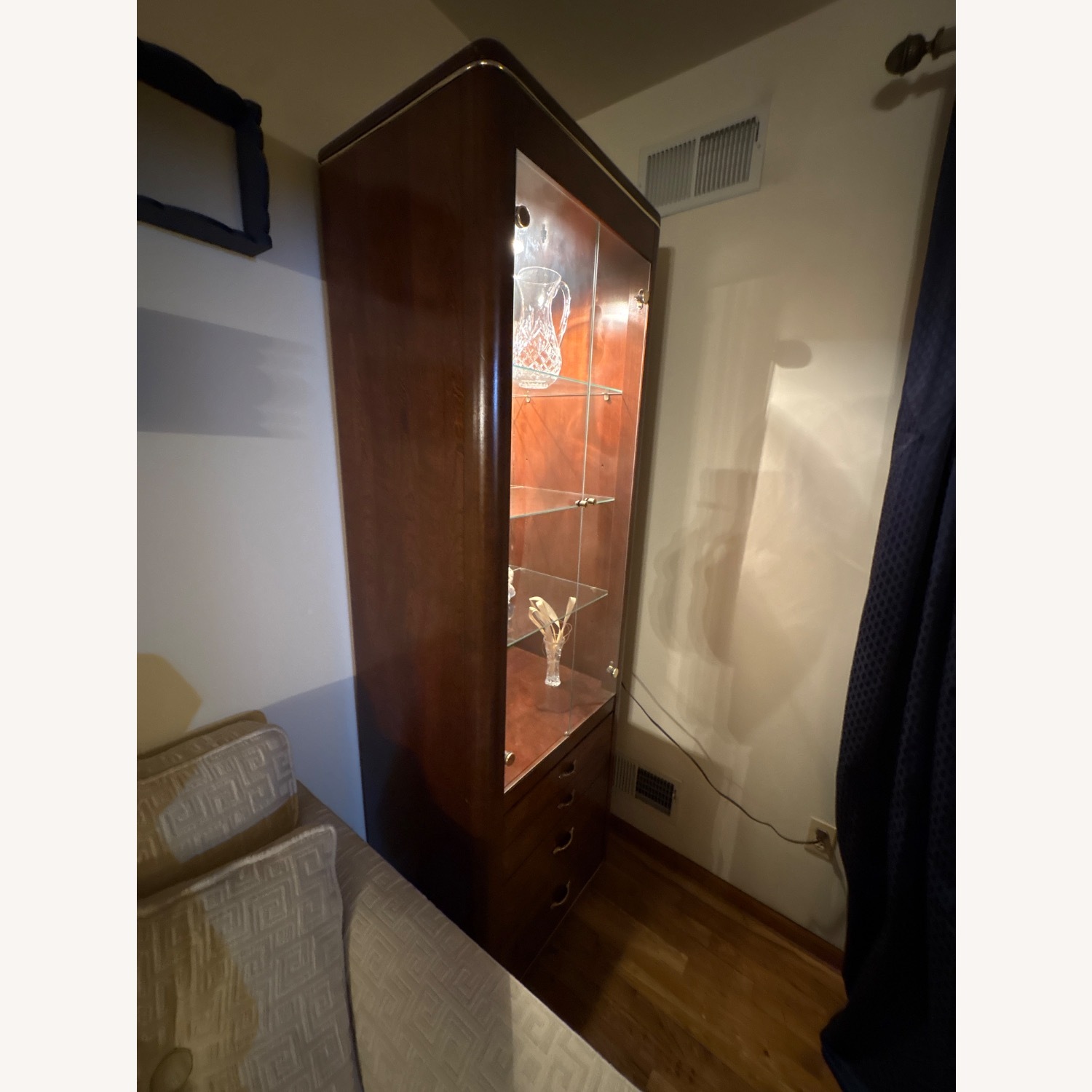 2 Curio Cabinets - image-1