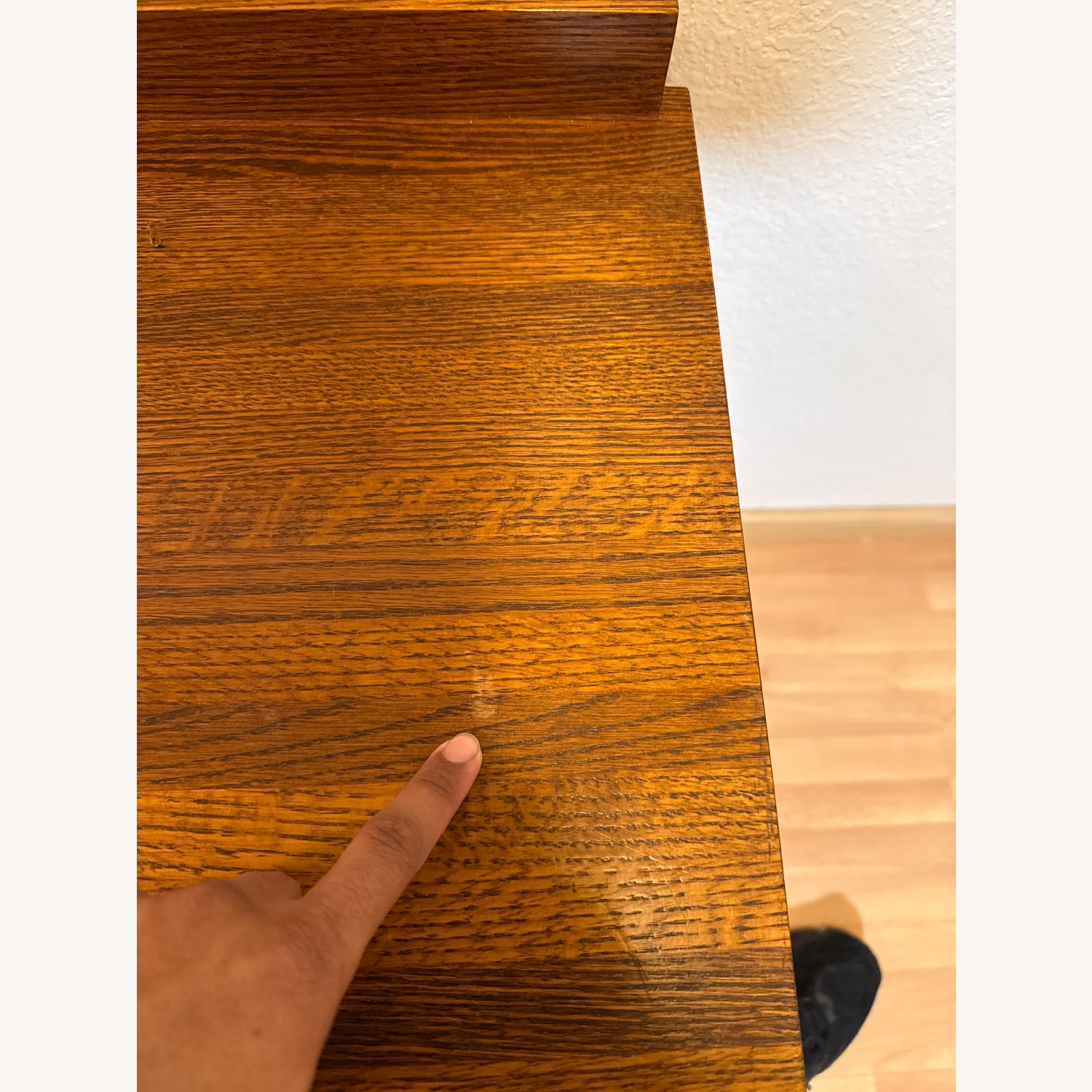 Restoration Hardware Michaels Furniture Mission Style 3 Drawer Nightstand  - image-4