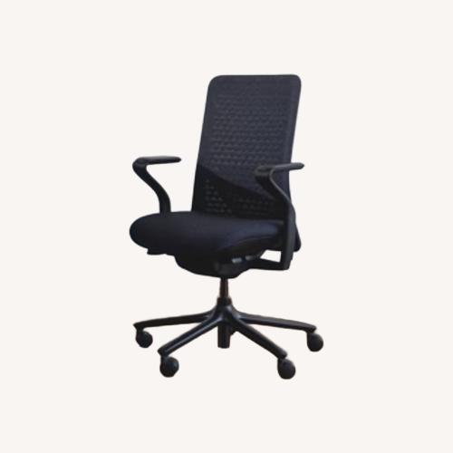 Used Branch Verve Blue Fabric Office Chair for sale on AptDeco