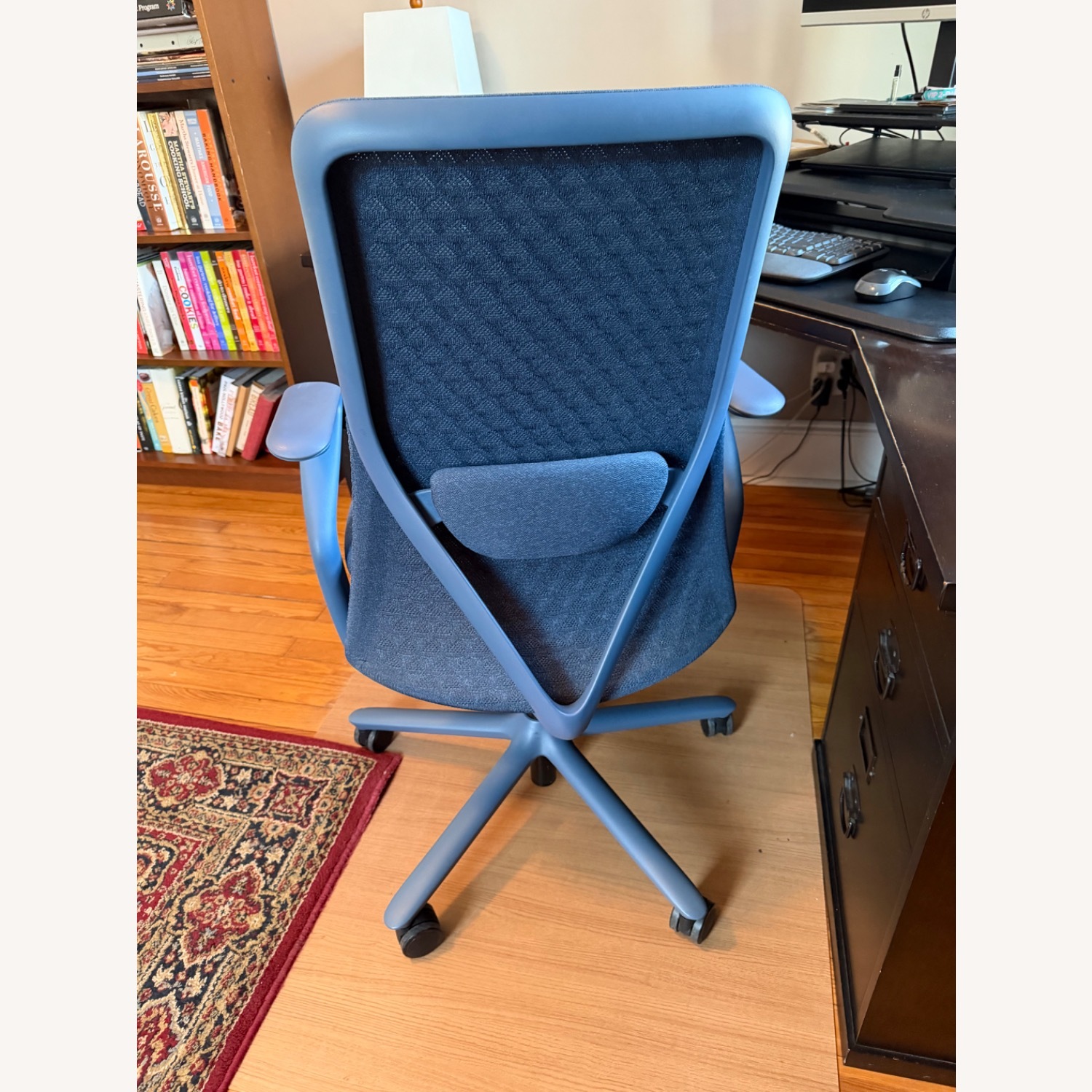 Branch Verve Blue Fabric Office Chair - image-4