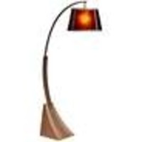 Lamp Plus Rust and Mica Arc Floor Lamp