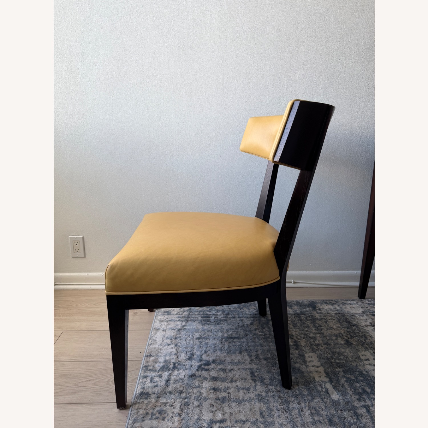 Bolier & Co Gold Faux Leather Accent Chair - image-4