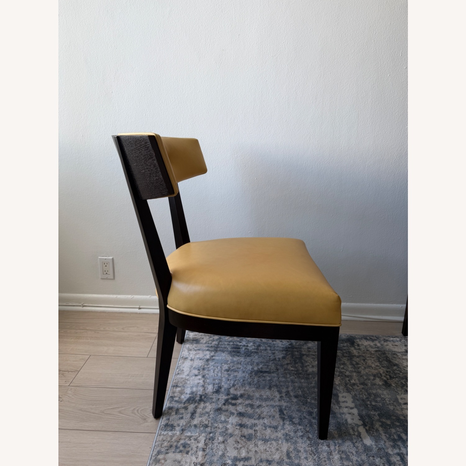 Bolier & Co Gold Faux Leather Accent Chair - image-2