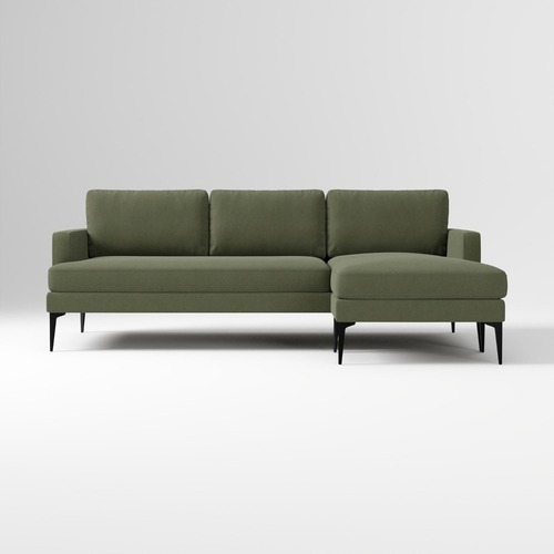 Used West Elm Andes 2-Piece Reversible Sectional 85" for sale on AptDeco