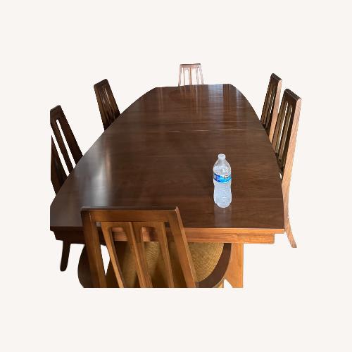 Used Vintage/Antique Dark Brown Dining Table for sale on AptDeco