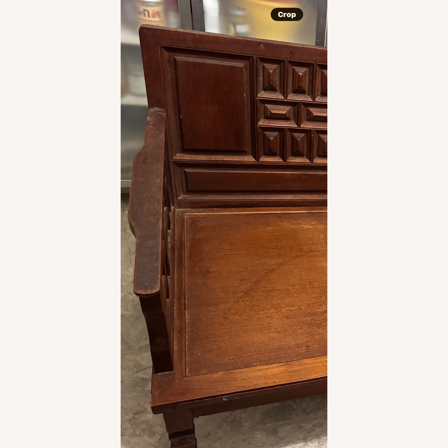 Brutalist Tiki Wood Futton Bed Structure - image-4