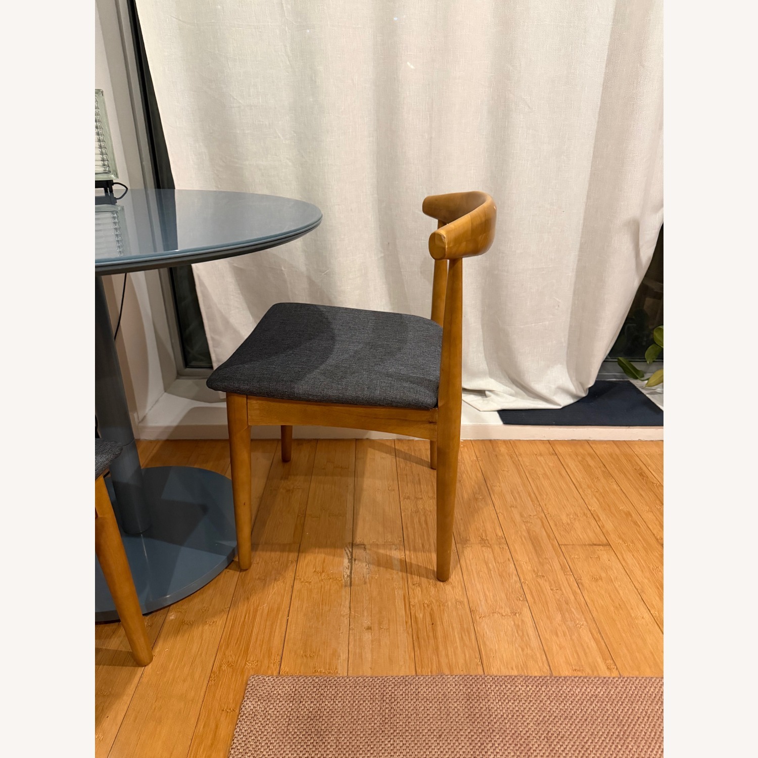 Safavieh Dark Brown Wood Dining Chairs - image-4