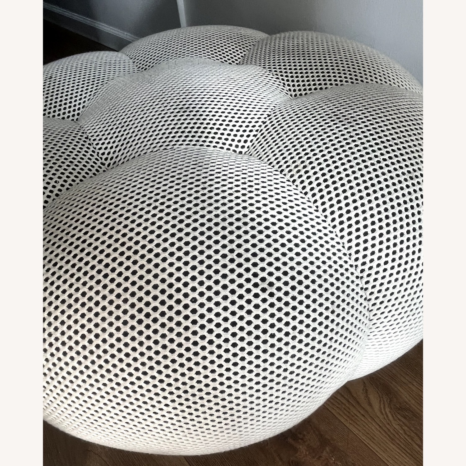 Roche Bobois Bubble White Fabric Ottoman - image-2