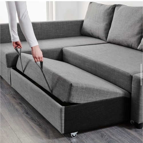 Used IKEA Friheten Dark Gray Fabric Sleeper Sofa for sale on AptDeco