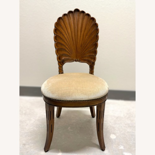 Used Vintage/Antique Dark Brown Accent Chair for sale on AptDeco