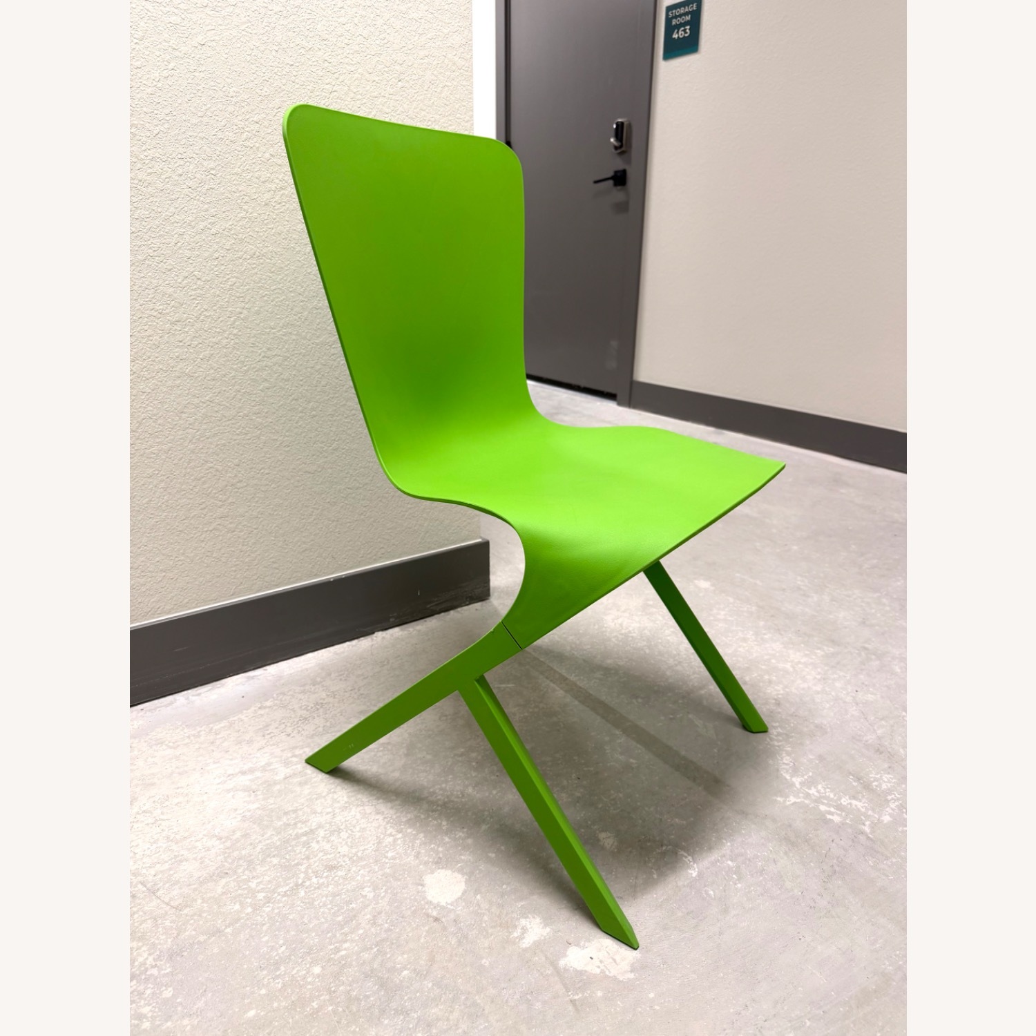 Knoll Washington Skin Green Dining Chair - image-2