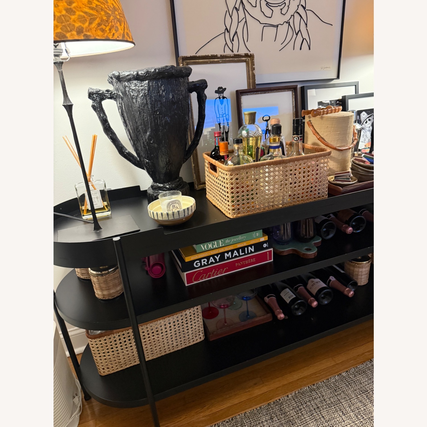 Wayfair Black Sideboard - image-2