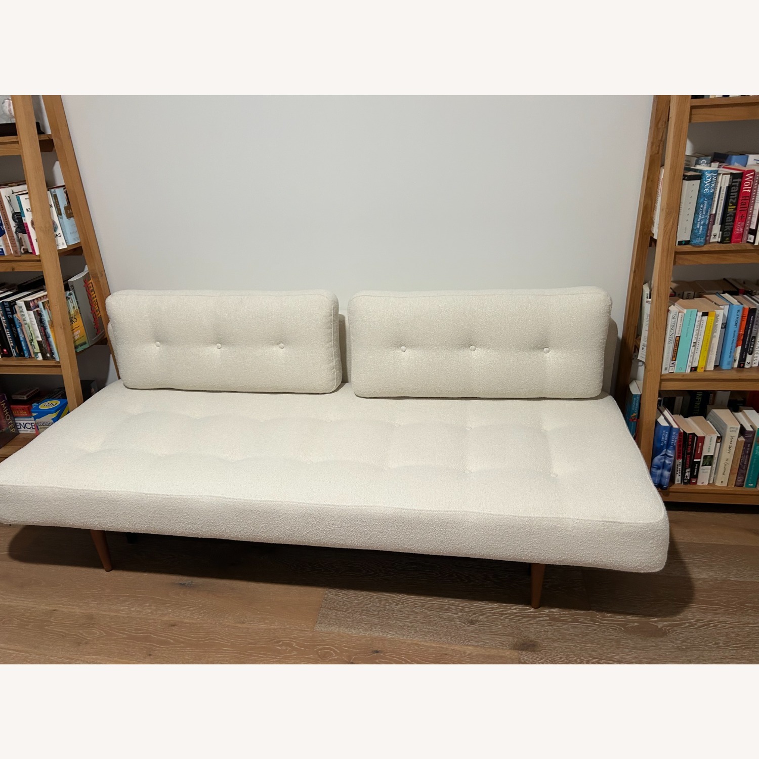 Room & Board White Deco Convertible Sleeper Sofa (79")  - image-1