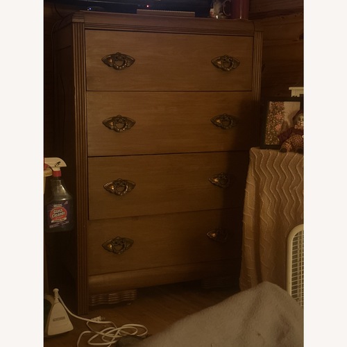 Used Art Deco Waterfall Antique Chest  for sale on AptDeco