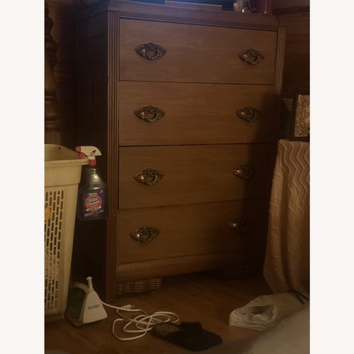 Used Art Deco Waterfall Antique Chest  for sale on AptDeco