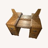 1930's Art Deco Waterfall Vanity