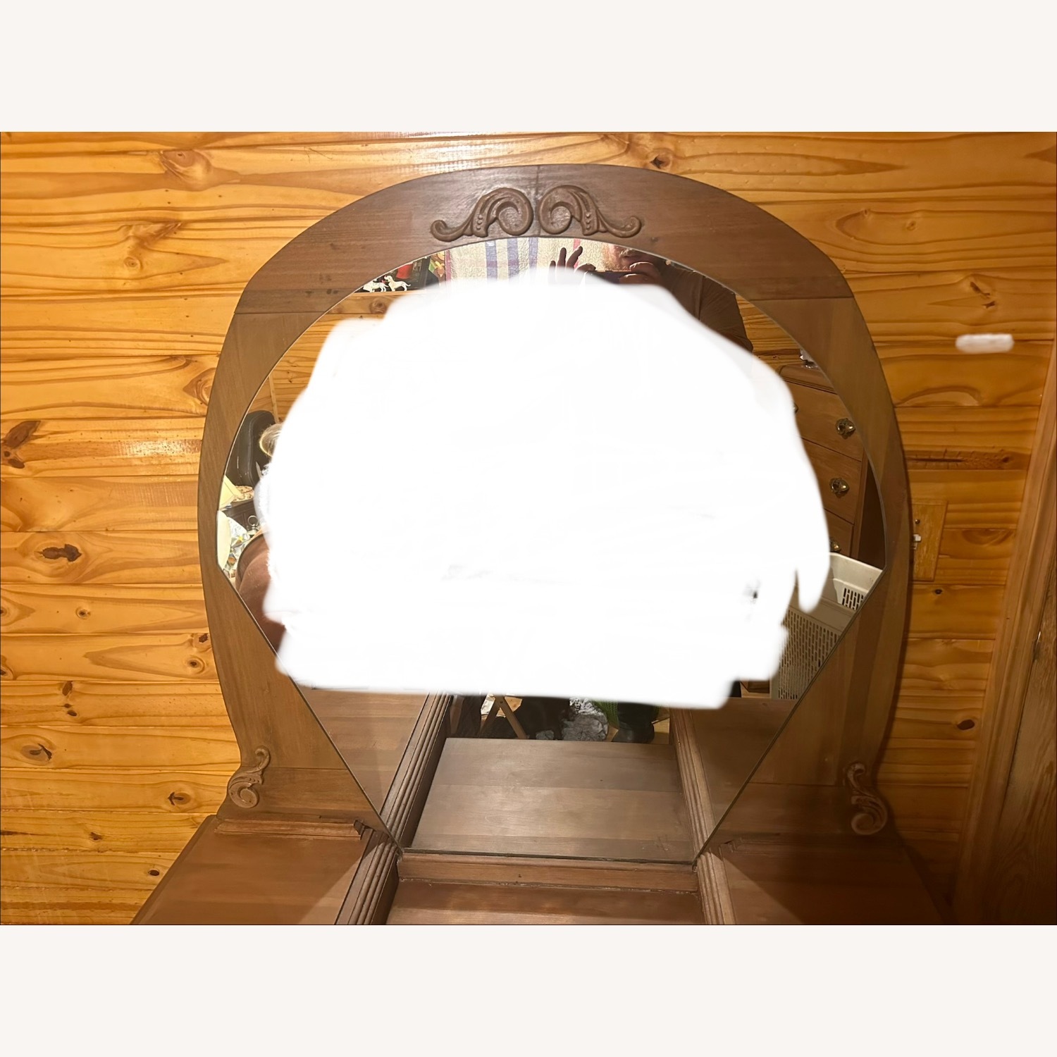 1930's Art Deco Waterfall Vanity - image-1