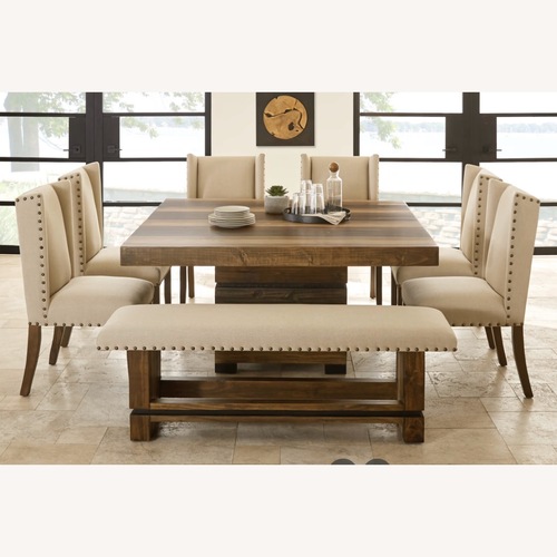 Used Rooms To Go Cindy Crawford Westover Hills Collection Dining Set for sale on AptDeco