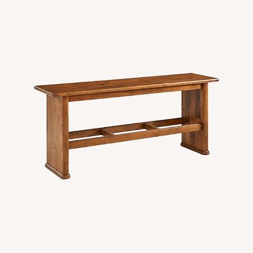 Used Rooms To Go  Light Brown Bench for sale on AptDeco