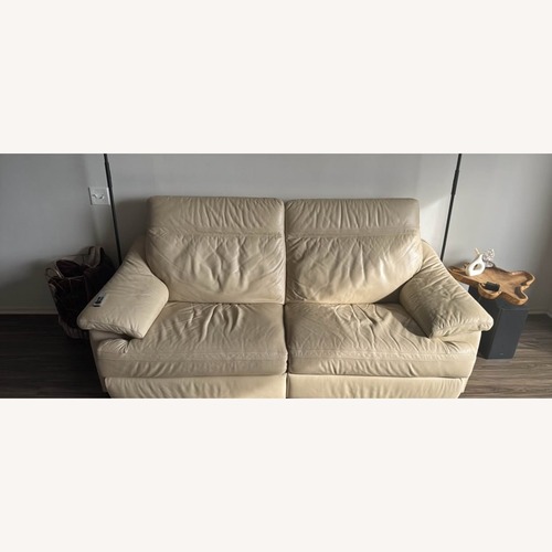 Used Natuzzi Editions Brivido Double Reclining Sofa for sale on AptDeco