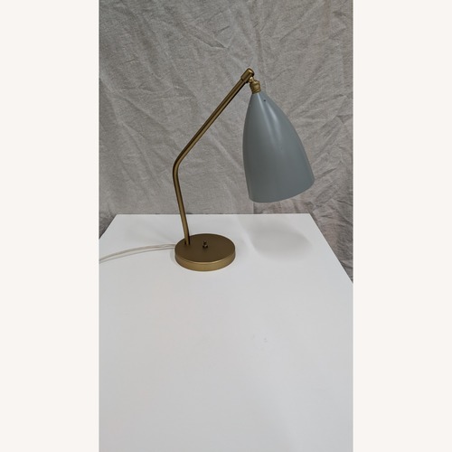 Used Gubi Blue Metal Table Lamp for sale on AptDeco