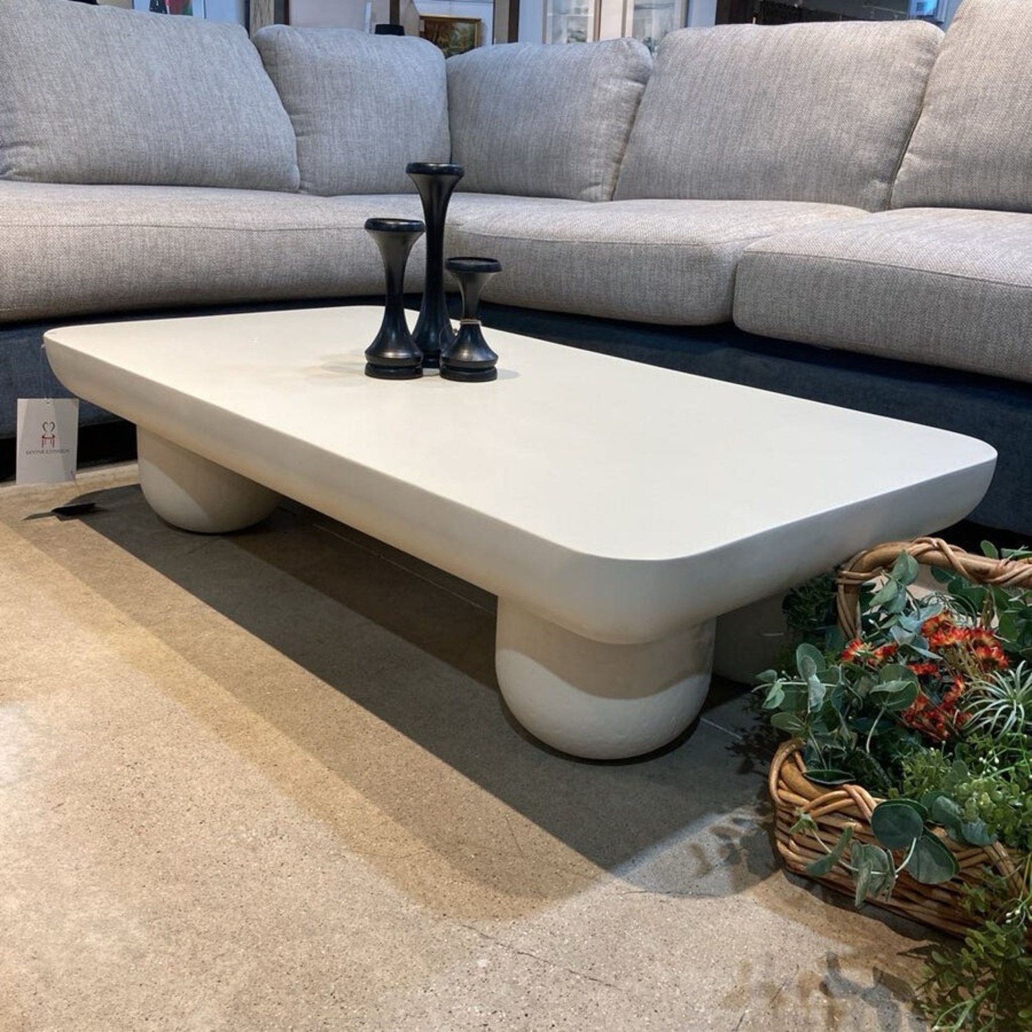 Lulu and Georgia Clouded Rectangular Coffee Table - image-2