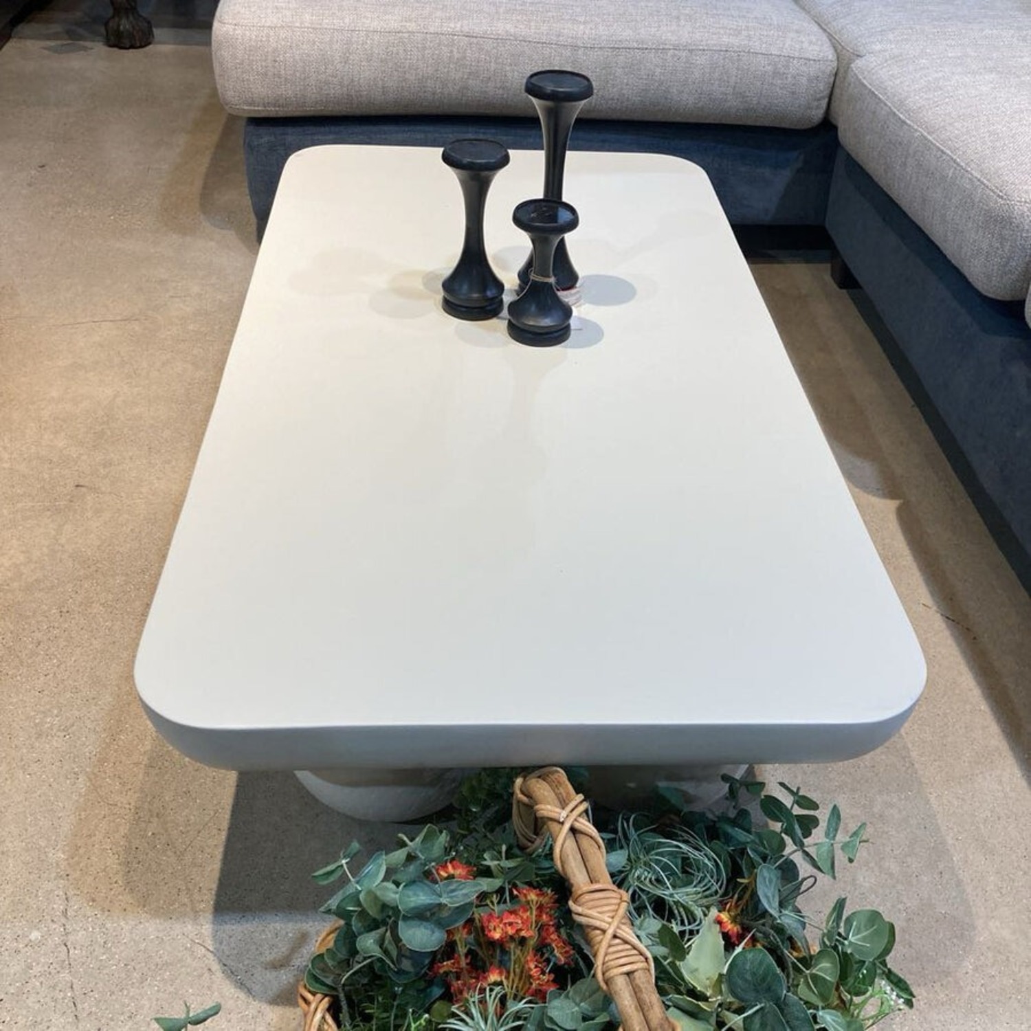 Lulu and Georgia Clouded Rectangular Coffee Table - image-3