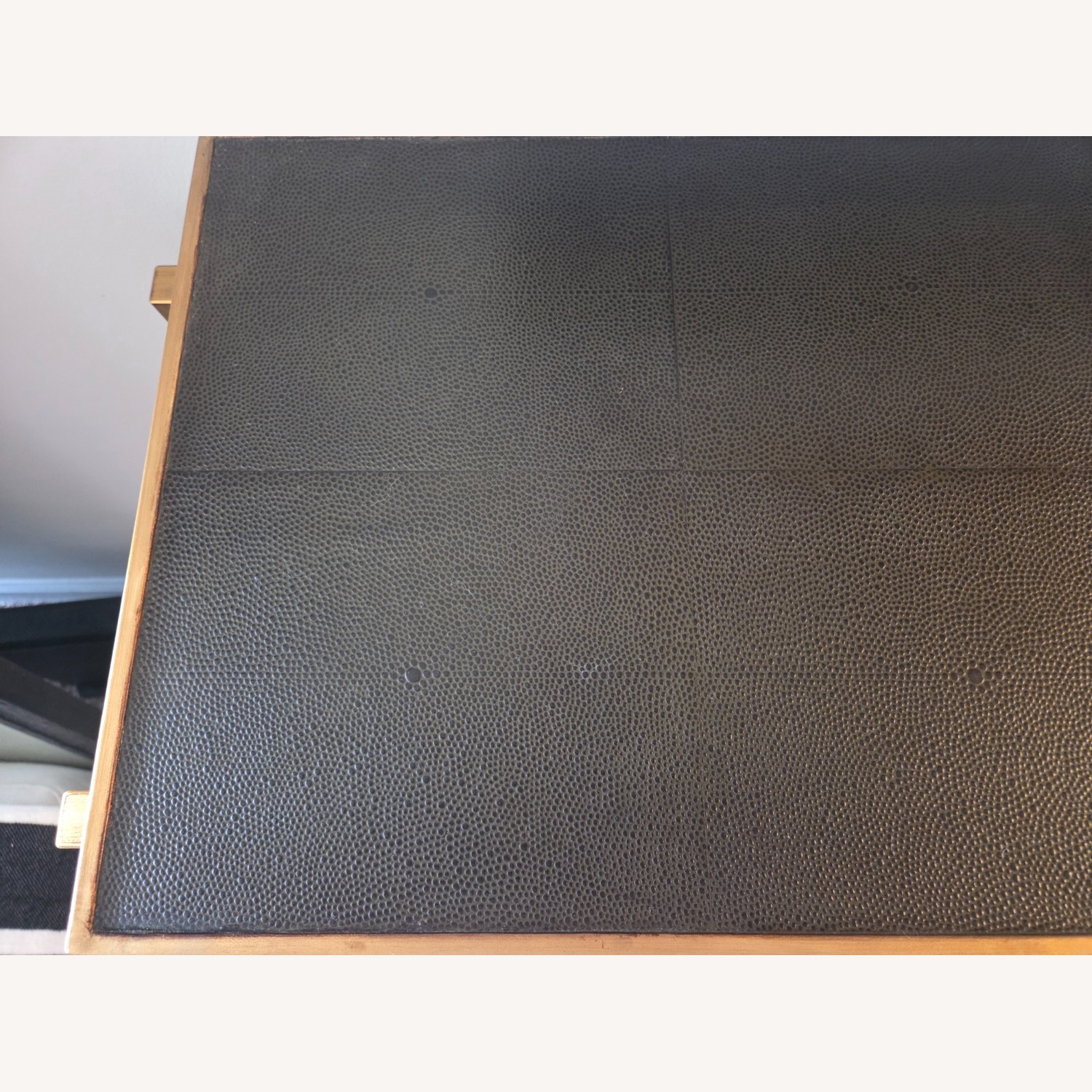 Sarreid Limited Shagreen Leaf Green Console Table - image-11