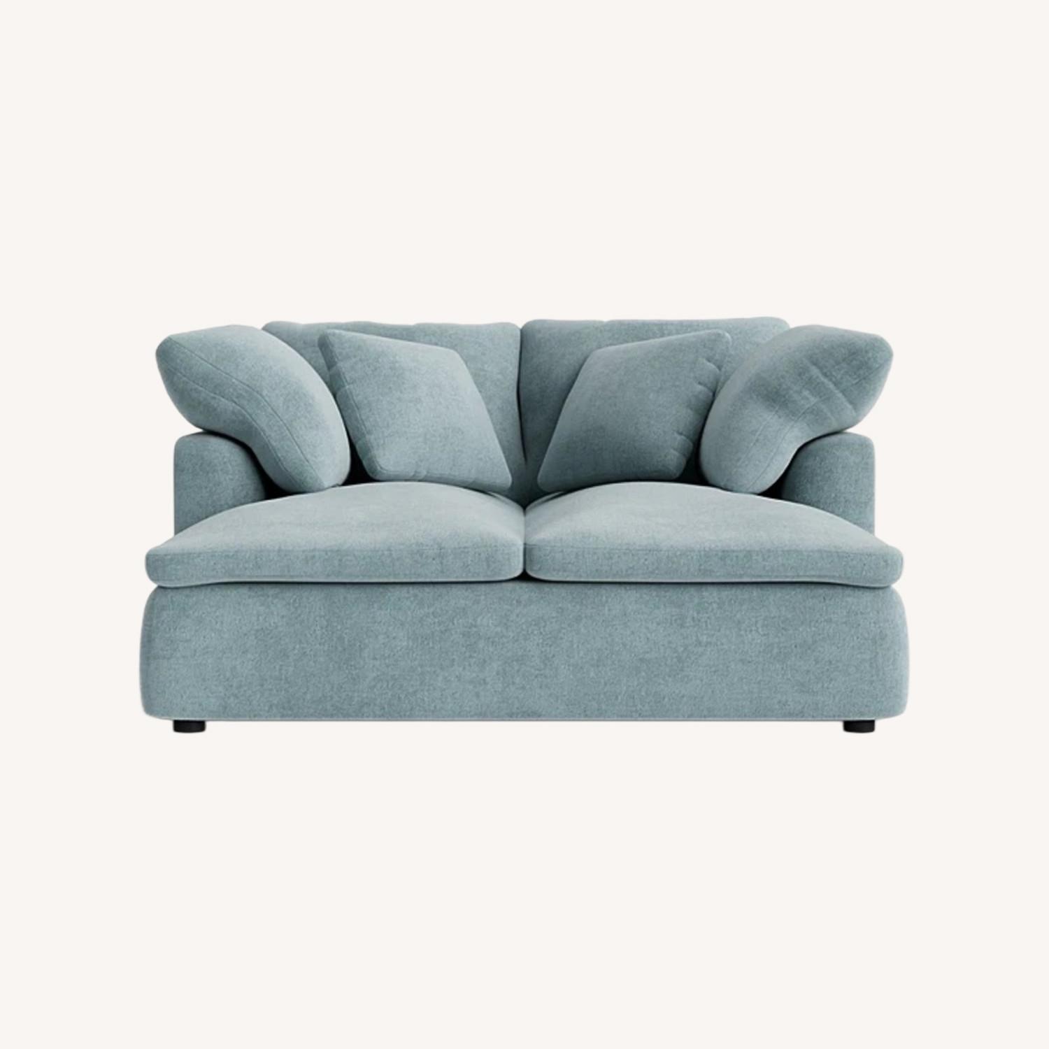 Joybird Bryant Daybed Blue Fabric 2 Seater Sofa - image-0