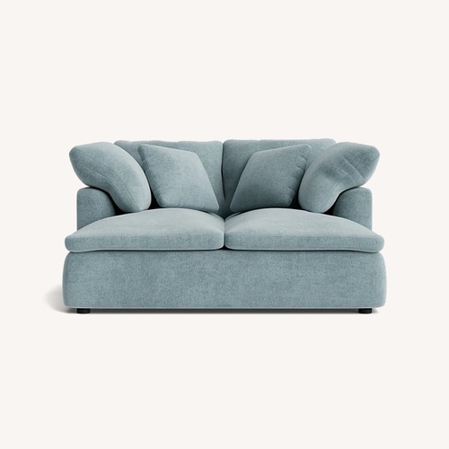 Used Joybird Bryant Daybed Blue Fabric 2 Seater Sofa for sale on AptDeco