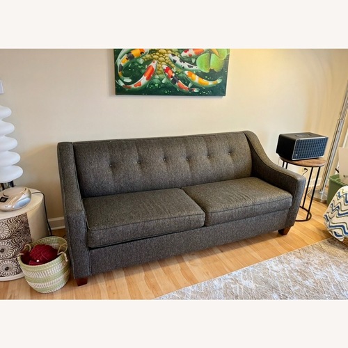 Used Bob's Discount Furniture Dark Gray Sleeper Sofa for sale on AptDeco