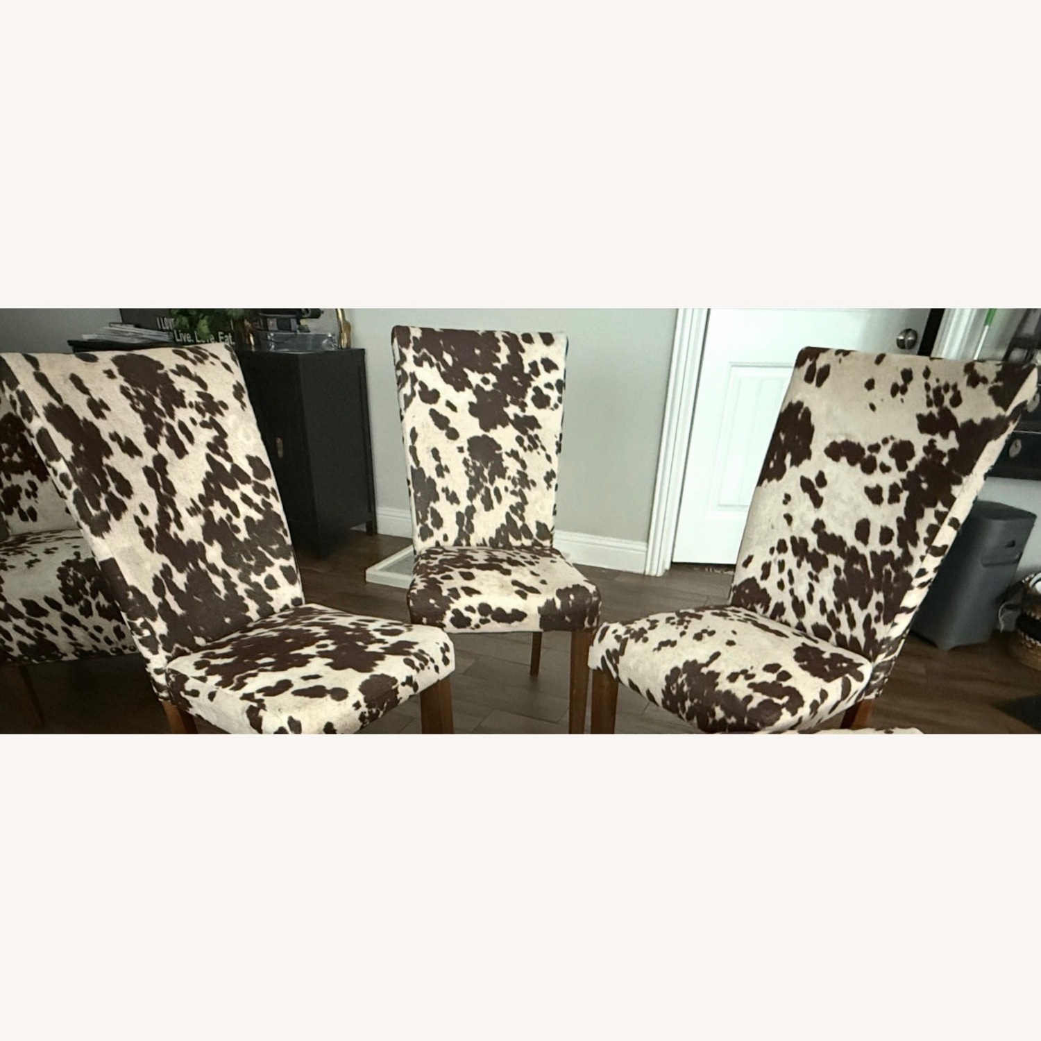 Cowhide Parsons Chairs - image-1