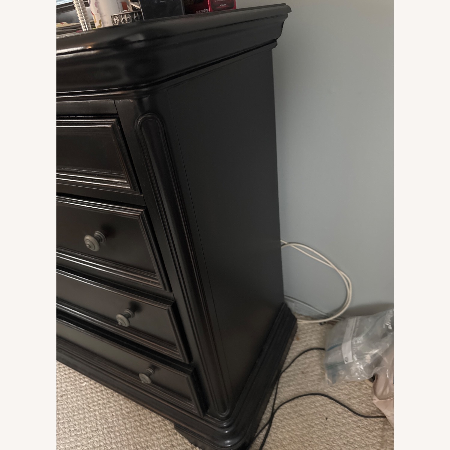 Raymour & Flanigan Dark Brown Dresser - image-2