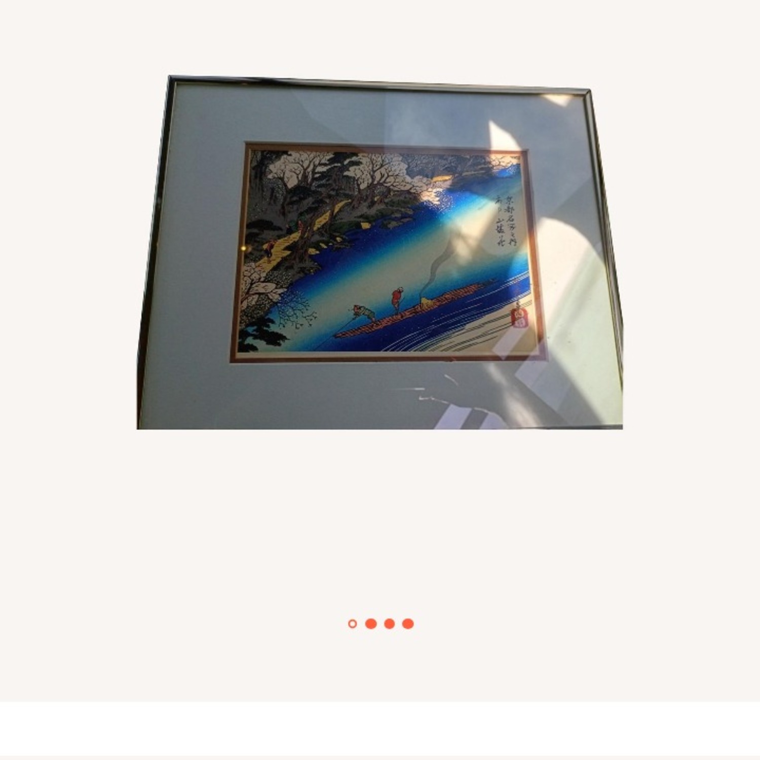 Rare Hiroshiga Framed Art  - image-1