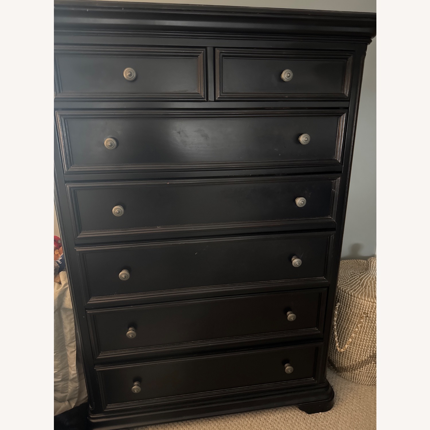 Raymour & Flanigan Dark Brown Dresser - image-1