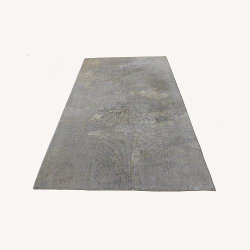 Used Room & Board Light Gray Wool Area Rug 6' x 9' for sale on AptDeco