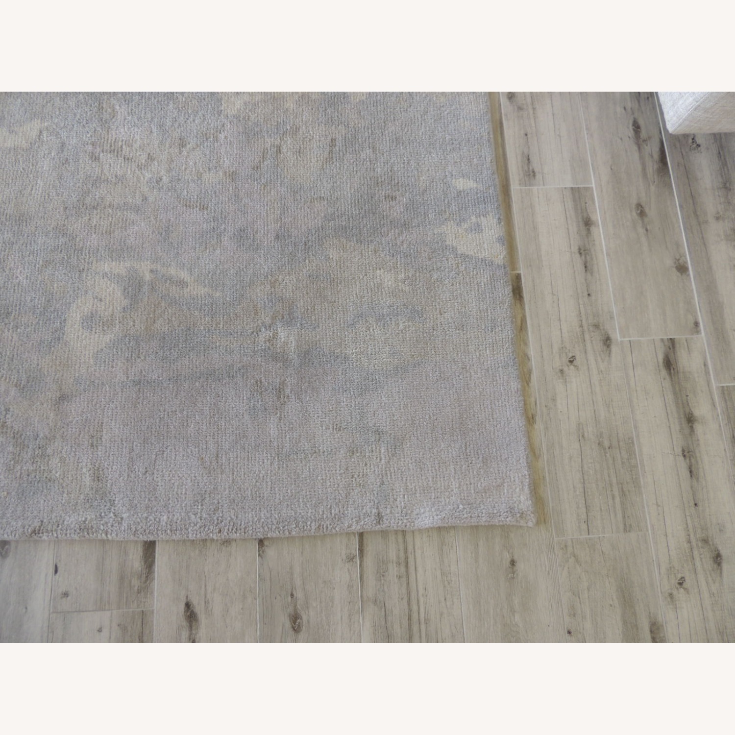 Room & Board Light Gray Wool Area Rug 6' x 9' - image-1