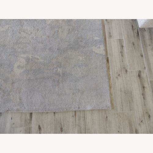 Used Room & Board Light Gray Wool Area Rug 6' x 9' for sale on AptDeco