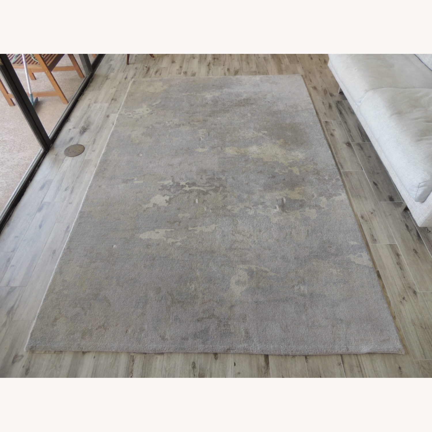 Room & Board Light Gray Wool Area Rug 6' x 9' - image-0
