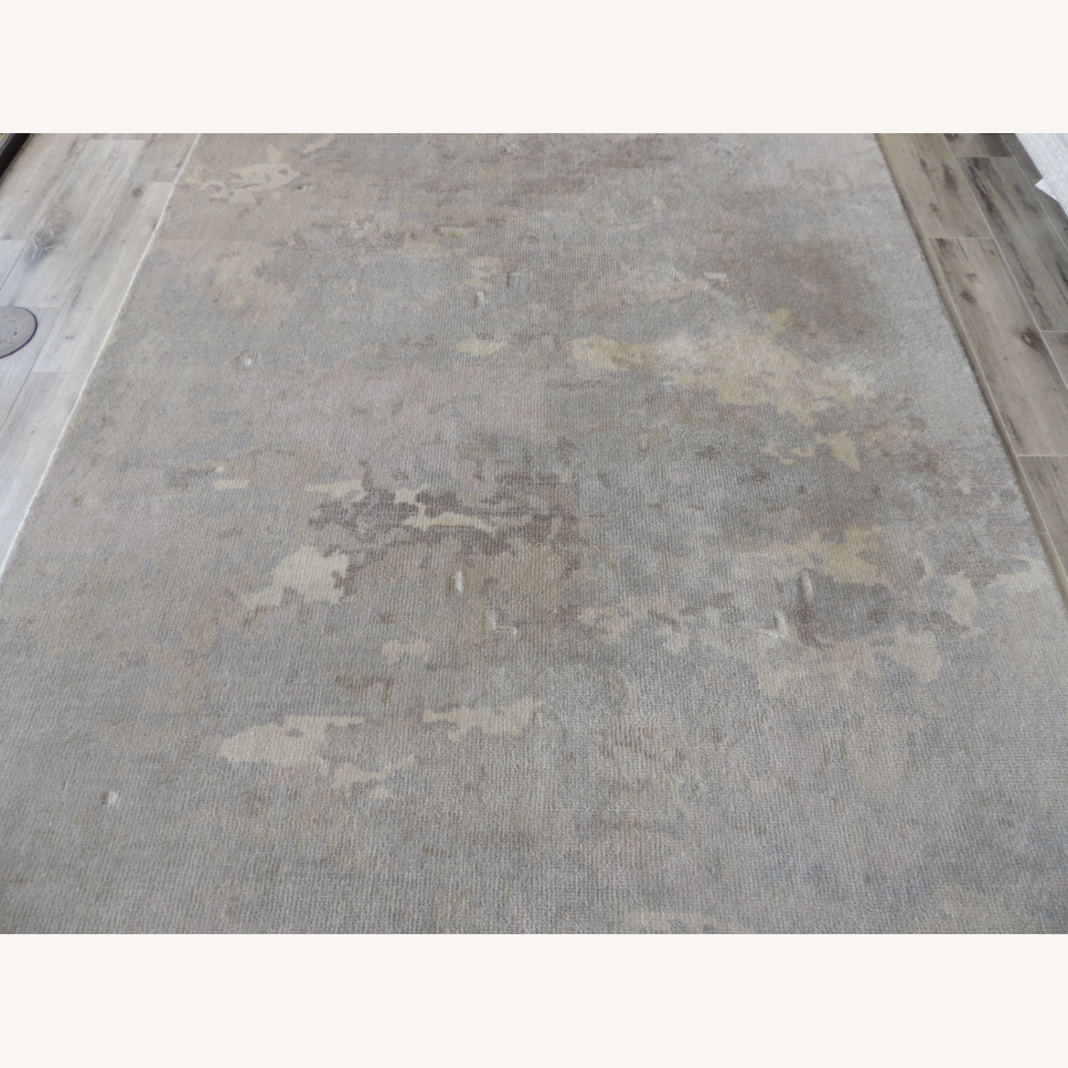 Room & Board Light Gray Wool Area Rug 6' x 9' - image-2