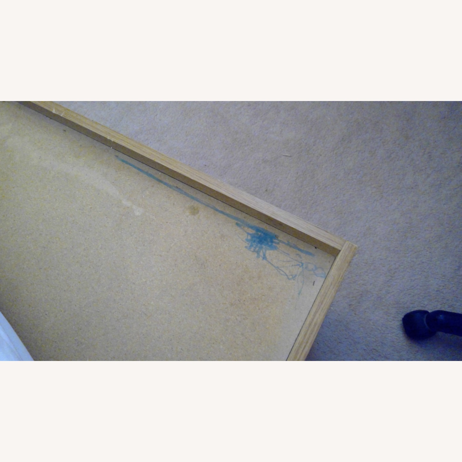 Light Brown Wood Twin Bed - image-3