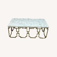 Hooker Furniture Evermore Marble Top Coffee Table