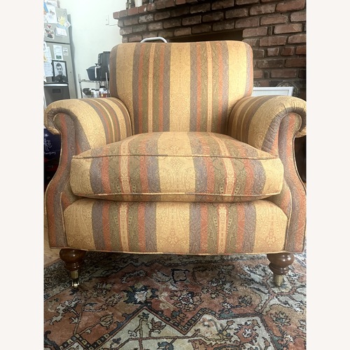 Used Lewis Mittman Edward Ferrell Fabric Armchair for sale on AptDeco