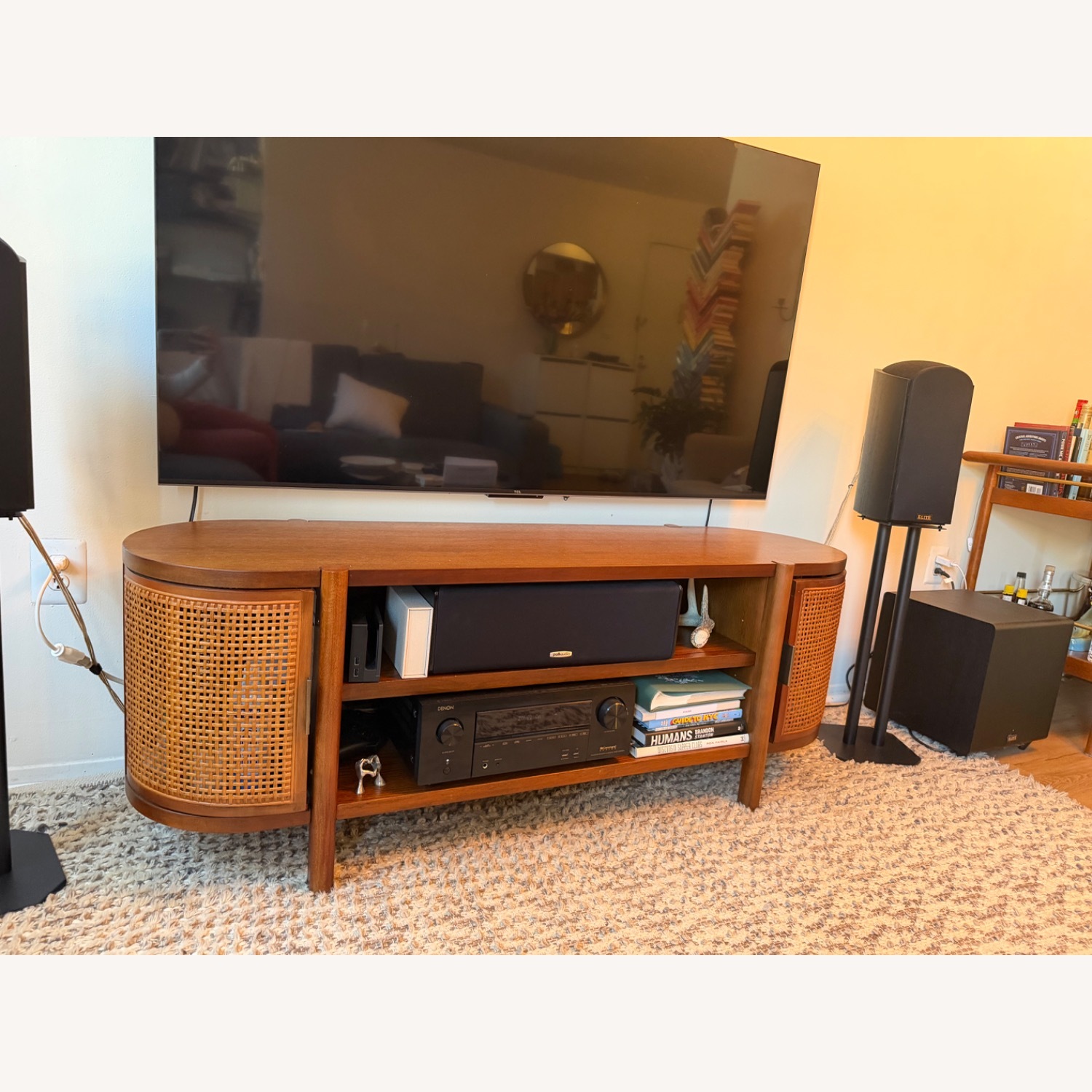 Magnolia Dark Brown Media Storage - image-2